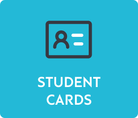 Studentské karty EN - blue