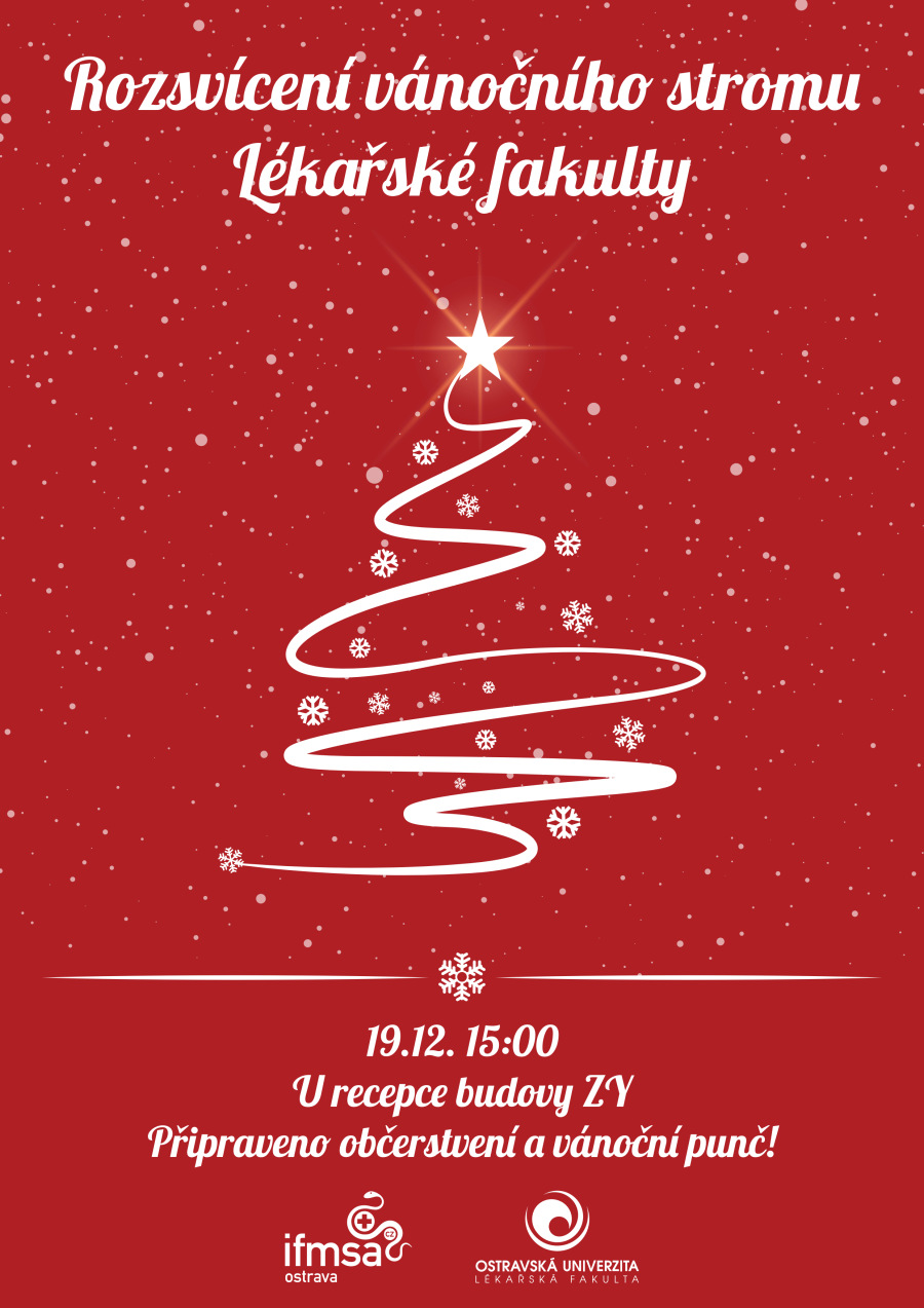 Rozsvíceni vánočního stromu LF OU 19. 12. 2019 v 15.00