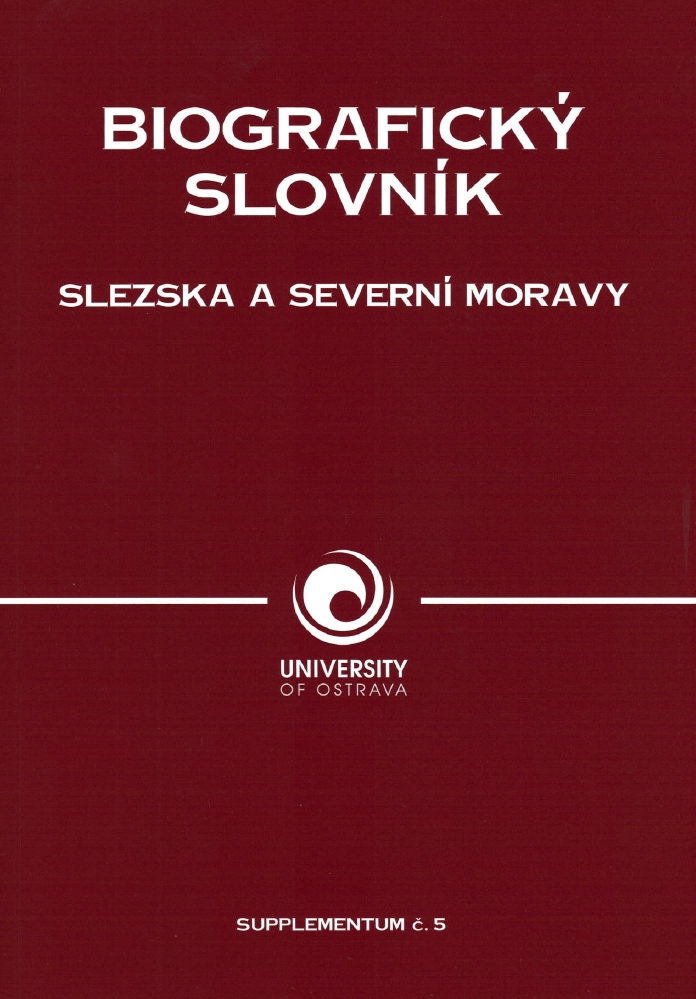 Biografický slovník Slezska a severní Moravy. Supplementum 5