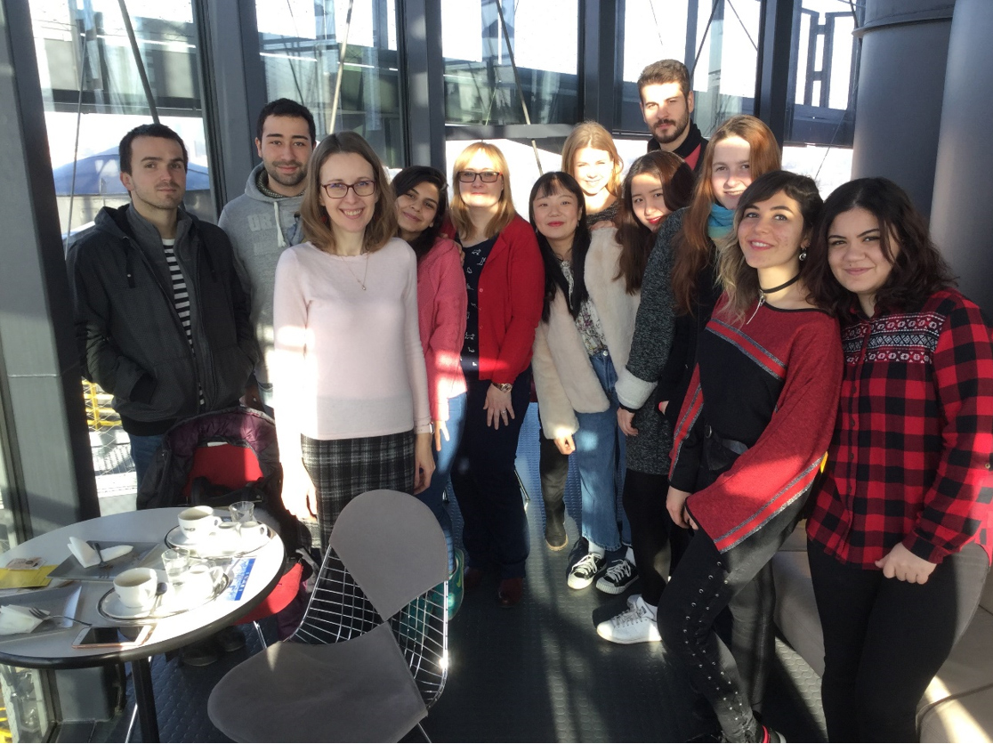 Čeští a zahraniční studenti předmětu INTERCULTURAL STUDIES na Bolt Tower