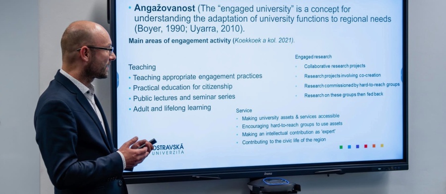 Výzkum OU pomáhá připravovat rozvojové strategie kraje